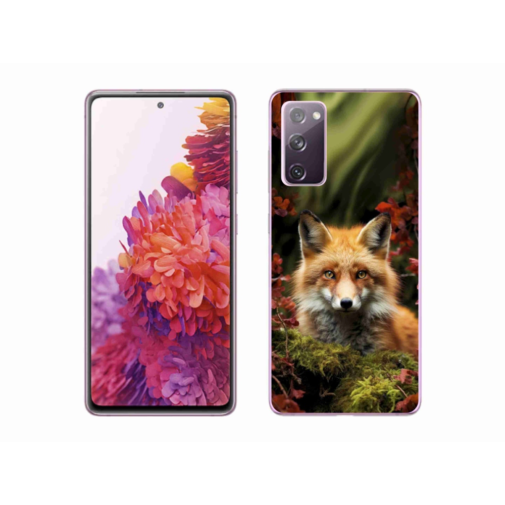 Gelový kryt mmCase na Samsung Galaxy S20 FE - liška v lese