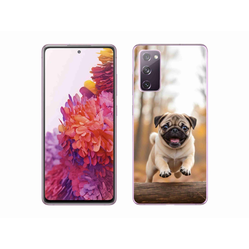 Gelový kryt mmCase na Samsung Galaxy S20 FE - mops 2