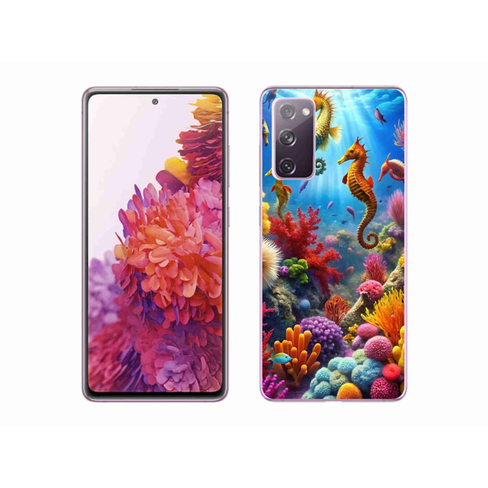 Gelový kryt mmCase na Samsung Galaxy S20 FE - mořský svět 3