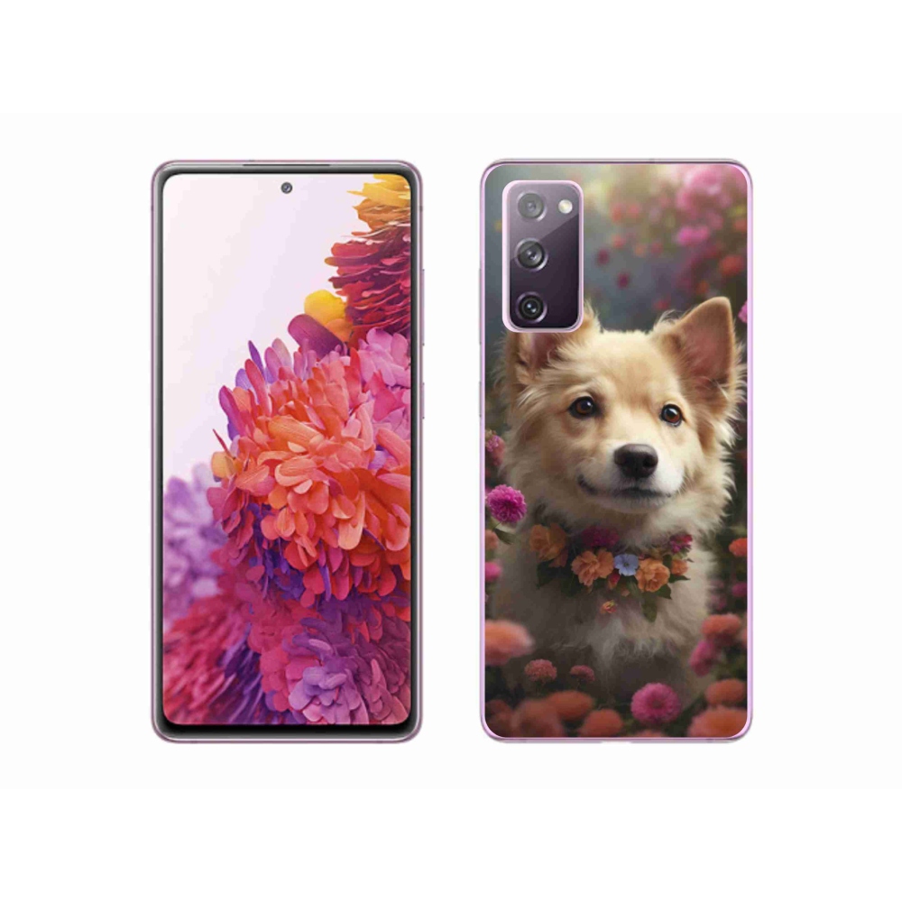 Gelový kryt mmCase na Samsung Galaxy S20 FE - německý špic