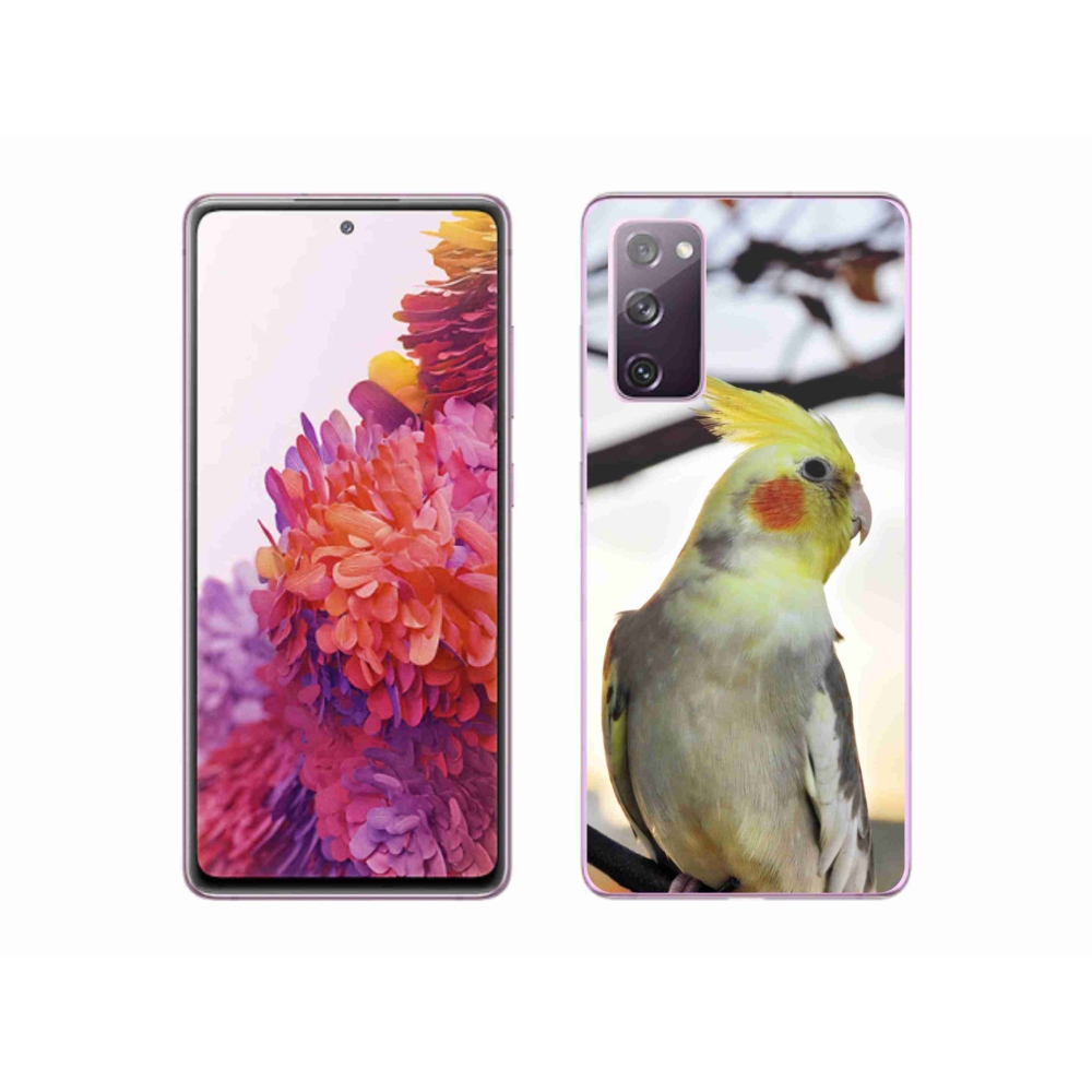 Gelový kryt mmCase na Samsung Galaxy S20 FE - papoušek korela