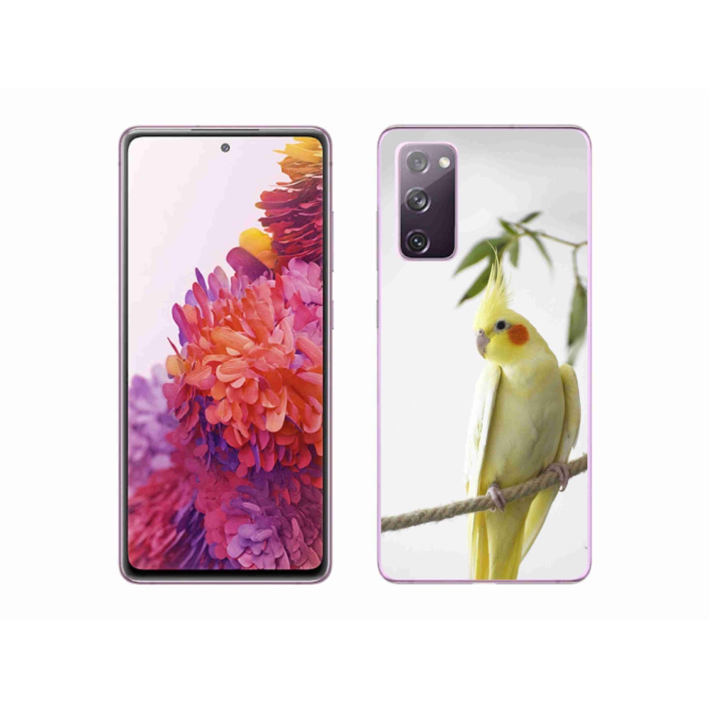 Gelový kryt mmCase na Samsung Galaxy S20 FE - papoušek korela chocholatá