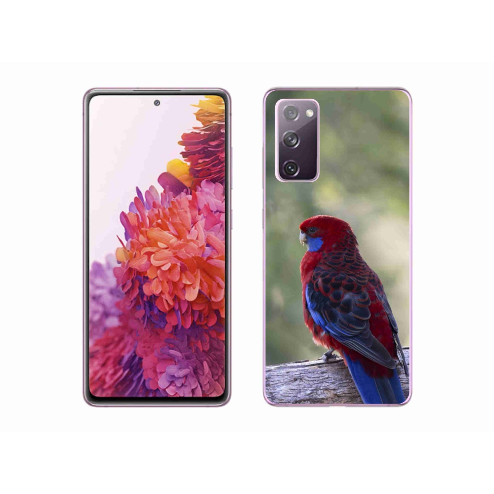 Gelový kryt mmCase na Samsung Galaxy S20 FE - papoušek rosela