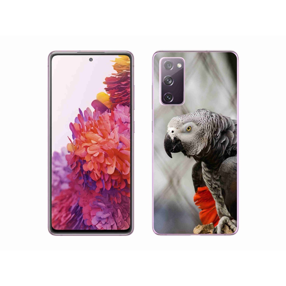 Gelový kryt mmCase na Samsung Galaxy S20 FE - papoušek žako 3