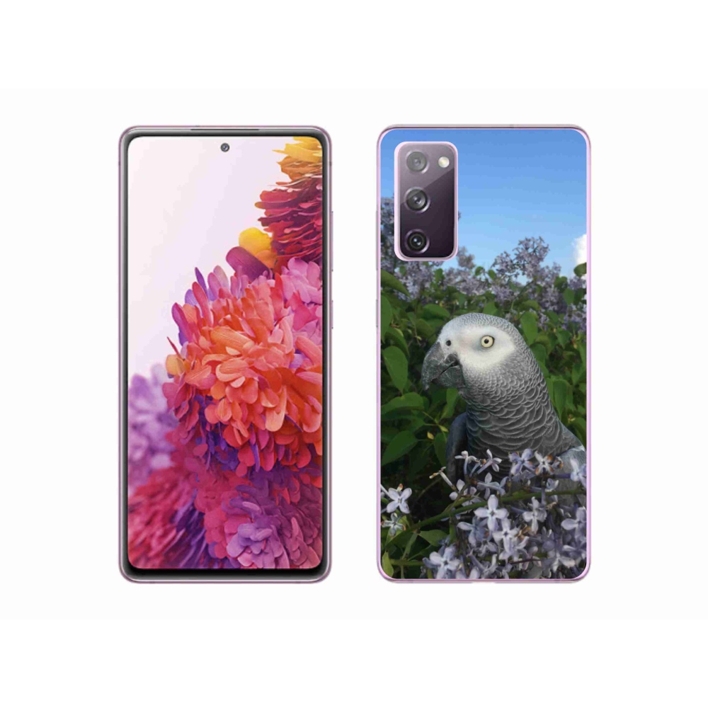 Gelový kryt mmCase na Samsung Galaxy S20 FE - papoušek žako