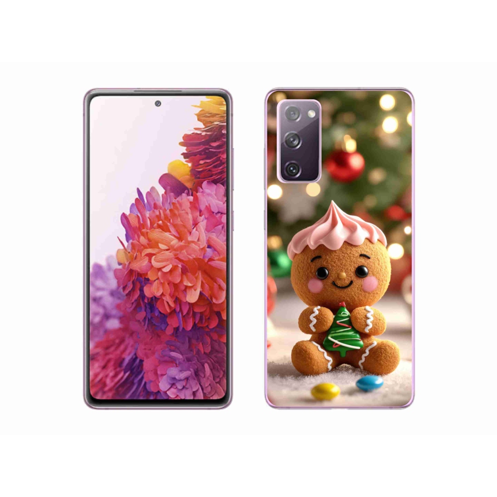 Gelový kryt mmCase na Samsung Galaxy S20 FE - perníček