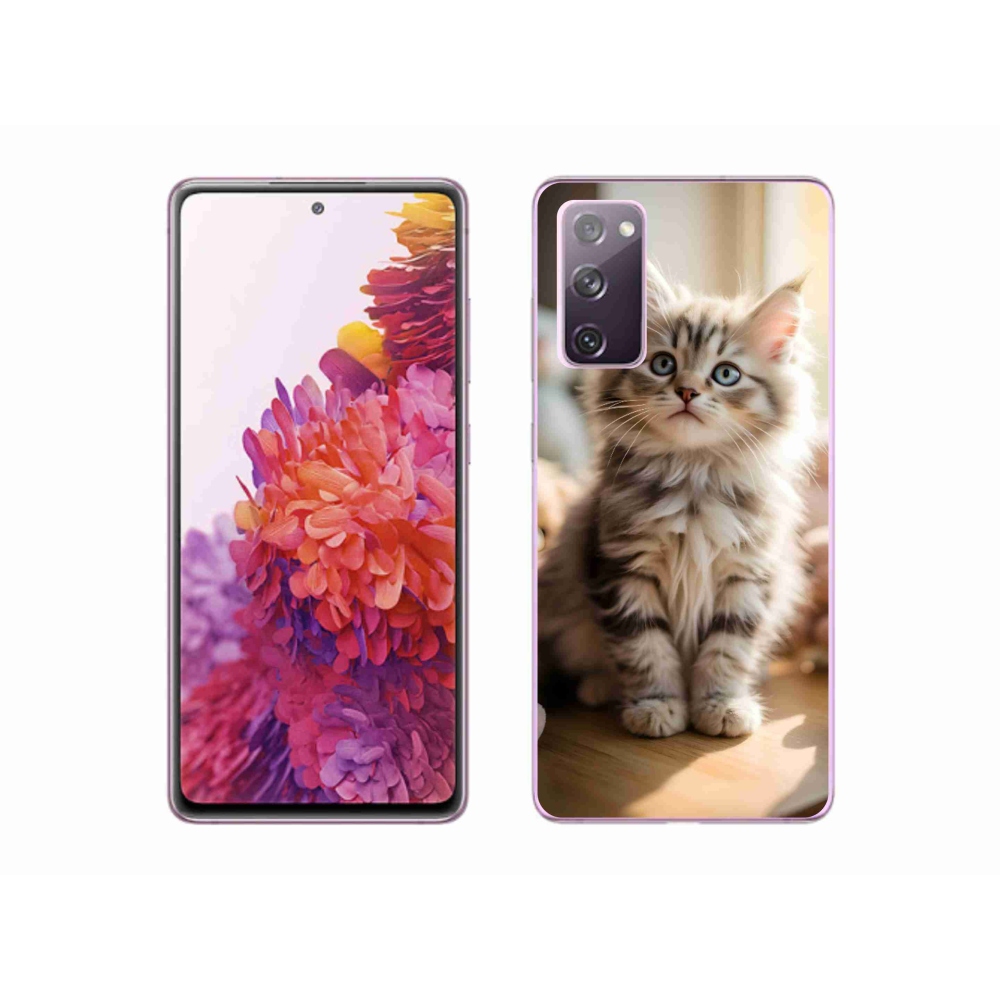 Gelový kryt mmCase na Samsung Galaxy S20 FE - roztomilé kotě 10