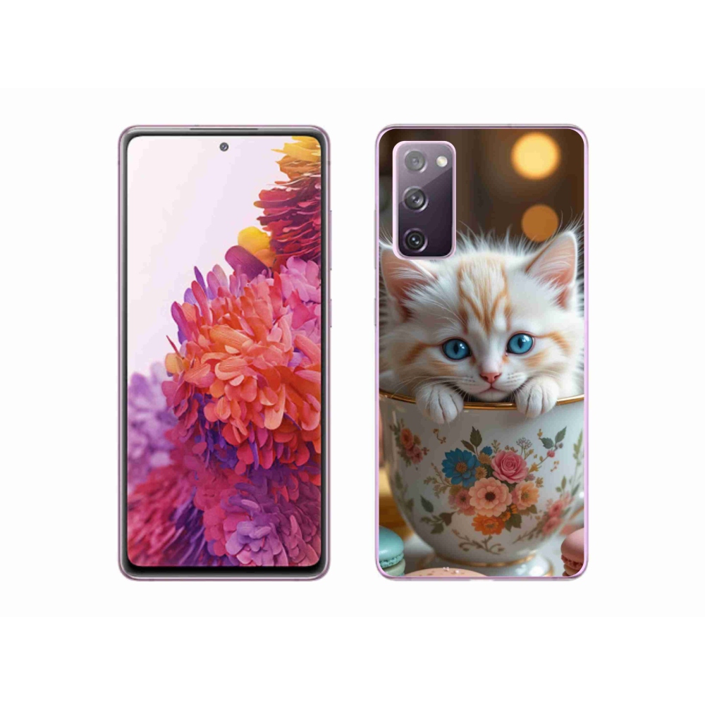Gelový kryt mmCase na Samsung Galaxy S20 FE - roztomilé kotě 6