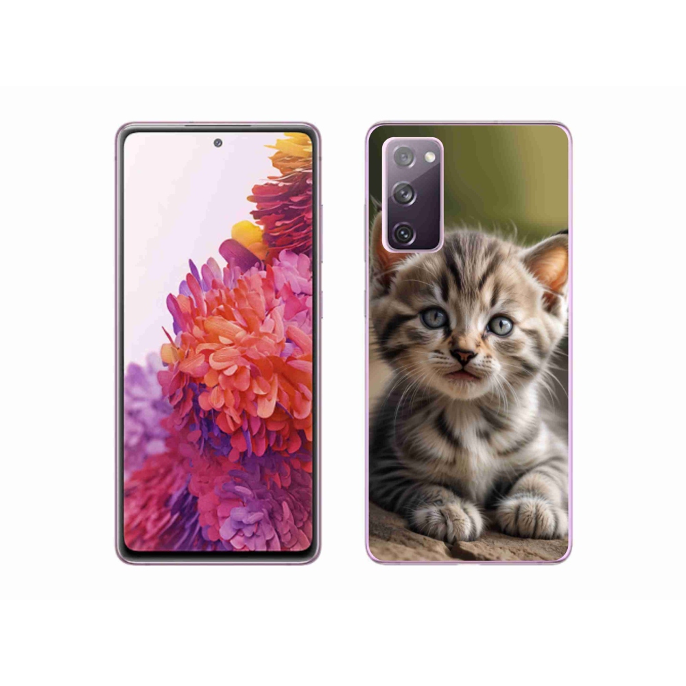 Gelový kryt mmCase na Samsung Galaxy S20 FE - roztomilé kotě 9