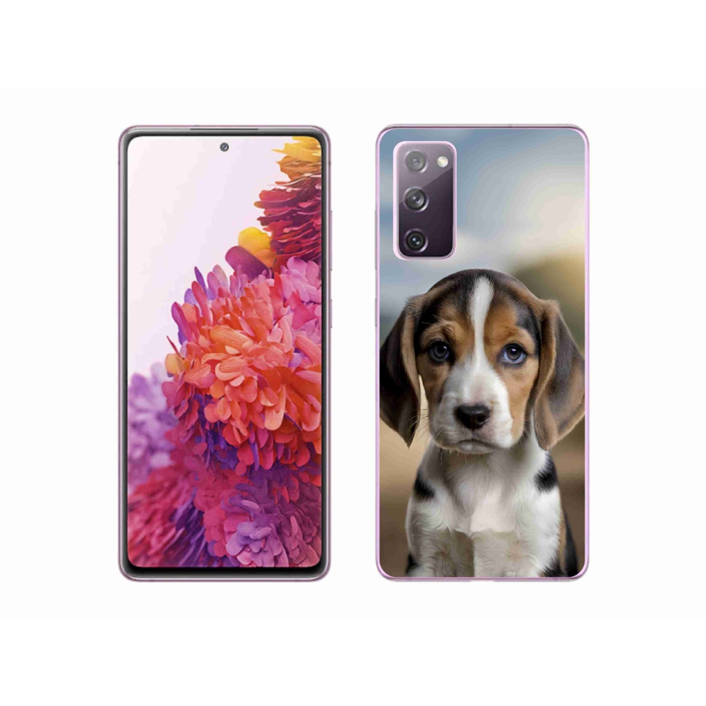 Gelový kryt mmCase na Samsung Galaxy S20 FE - roztomilý bígl