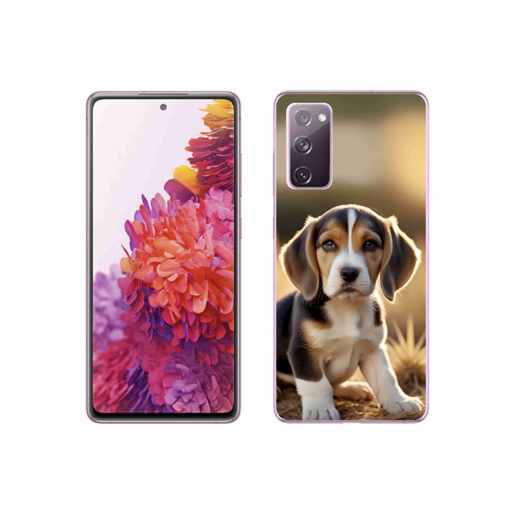 Gelový kryt mmCase na Samsung Galaxy S20 FE - roztomilý bígl