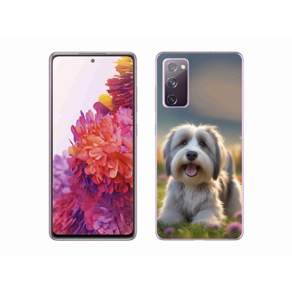 Gelový kryt mmCase na Samsung Galaxy S20 FE - roztomilý havanský psík