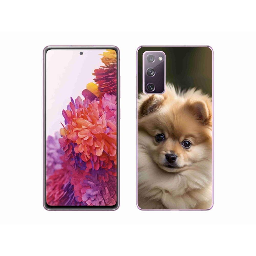 Gelový kryt mmCase na Samsung Galaxy S20 FE - roztomilý pomeranian 2
