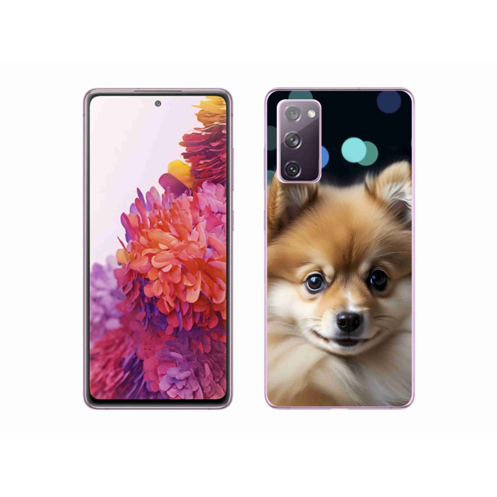 Gelový kryt mmCase na Samsung Galaxy S20 FE - roztomilý pomeranian