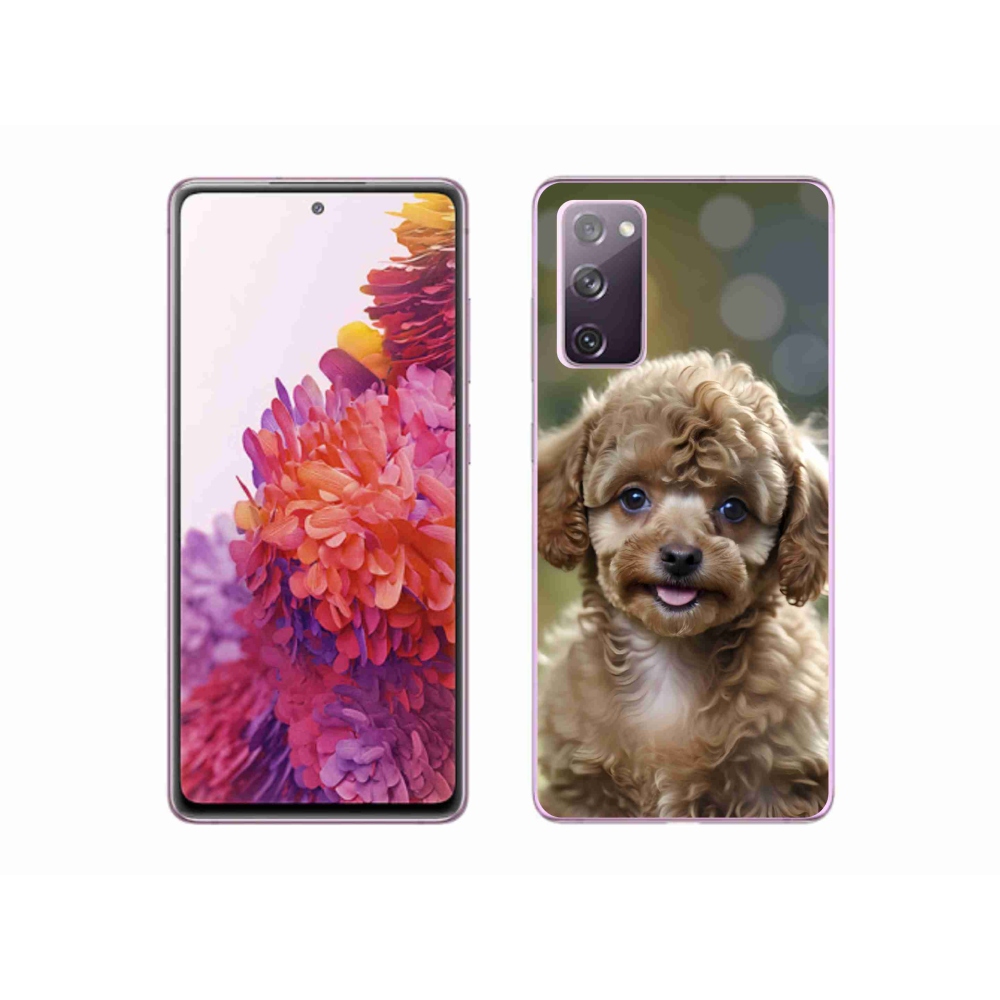 Gelový kryt mmCase na Samsung Galaxy S20 FE - roztomilý pudl