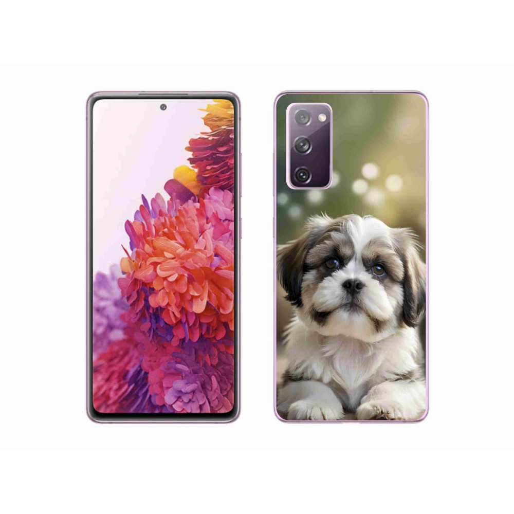 Gelový kryt mmCase na Samsung Galaxy S20 FE - roztomilý shih-tzu
