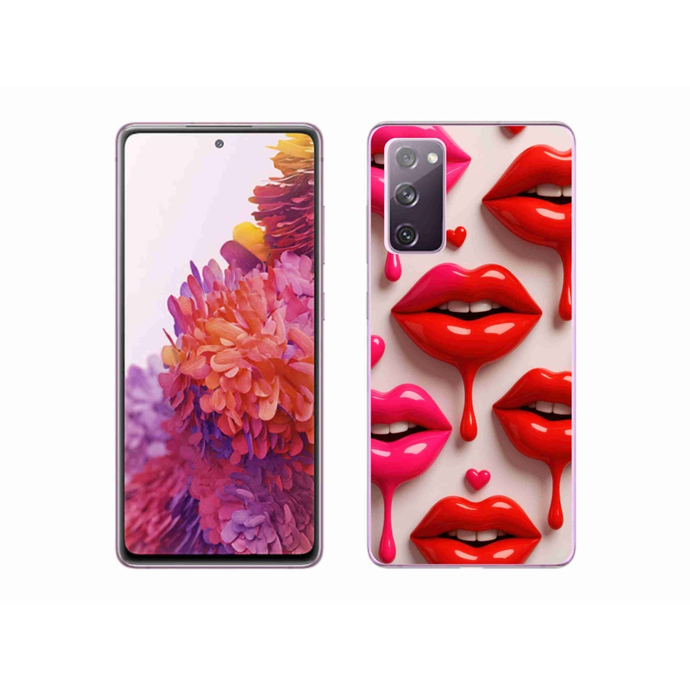 Gelový kryt mmCase na Samsung Galaxy S20 FE - rty 2