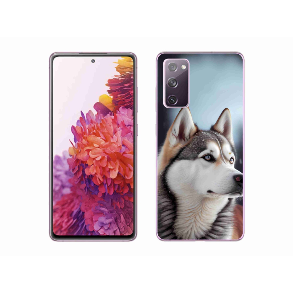 Gelový kryt mmCase na Samsung Galaxy S20 FE - sibiřský husky