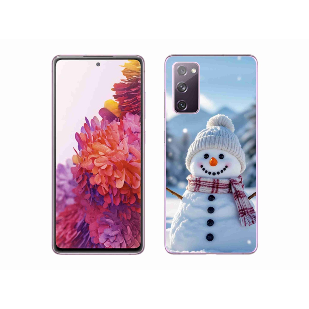 Gelový kryt mmCase na Samsung Galaxy S20 FE - sněhulák 3