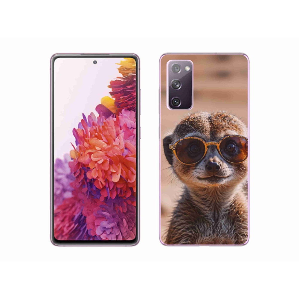 Gelový kryt mmCase na Samsung Galaxy S20 FE - stylová surikata