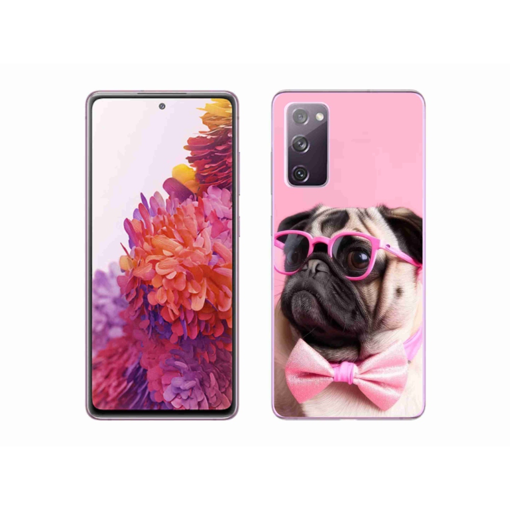 Gelový kryt mmCase na Samsung Galaxy S20 FE - stylový mops