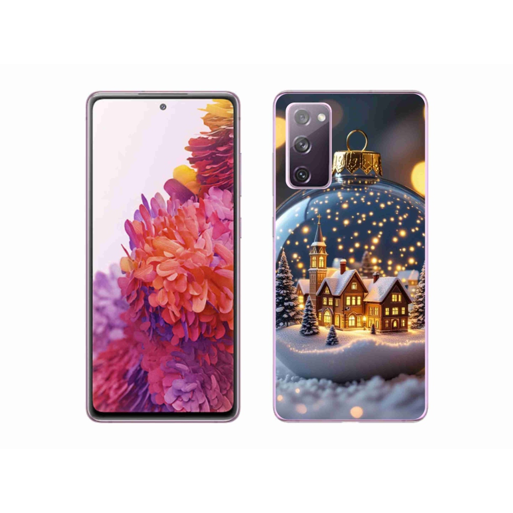 Gelový kryt mmCase na Samsung Galaxy S20 FE - vánoční koule 4