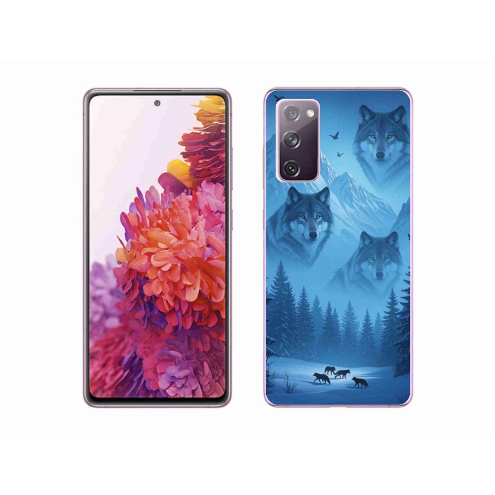 Gelový kryt mmCase na Samsung Galaxy S20 FE - vlčí smečka