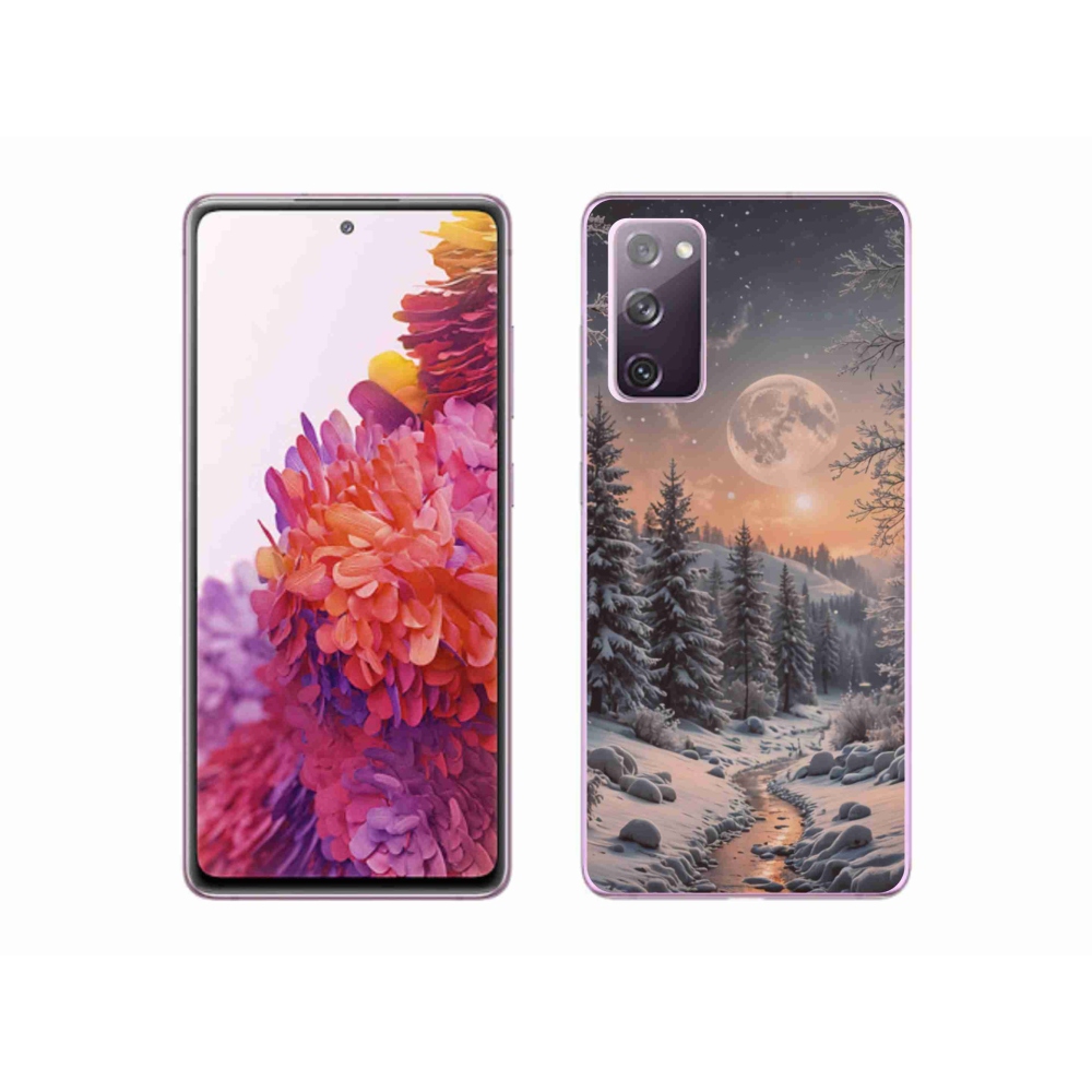 Gelový kryt mmCase na Samsung Galaxy S20 FE - zimní krajina 2