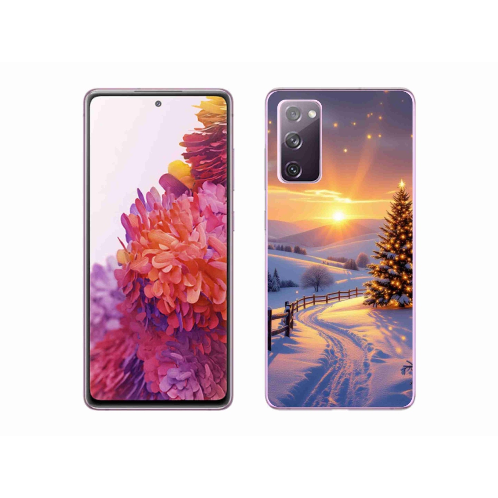 Gelový kryt mmCase na Samsung Galaxy S20 FE - zimní krajina
