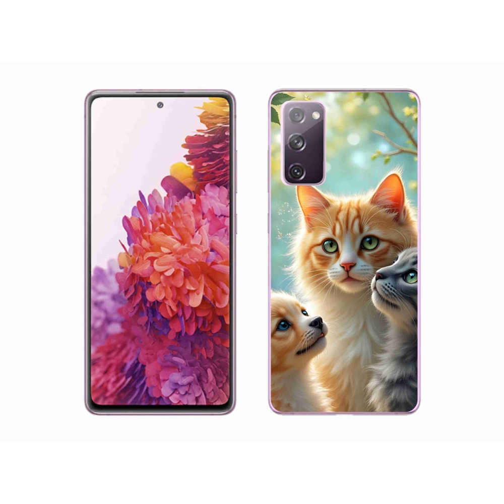 Gelový kryt mmCase na Samsung Galaxy S20 FE - zvířecí přátelství 2