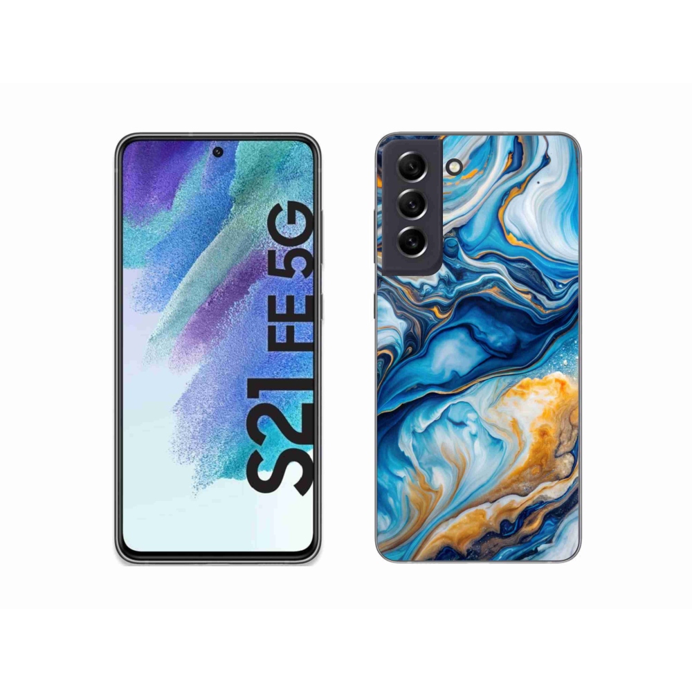 Gelový kryt mmCase na Samsung Galaxy S21 FE - abstraktní motiv 34