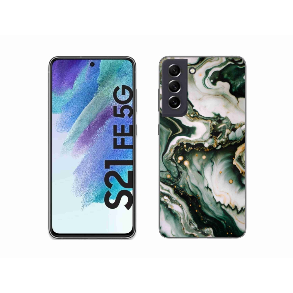 Gelový kryt mmCase na Samsung Galaxy S21 FE - abstraktní motiv 38