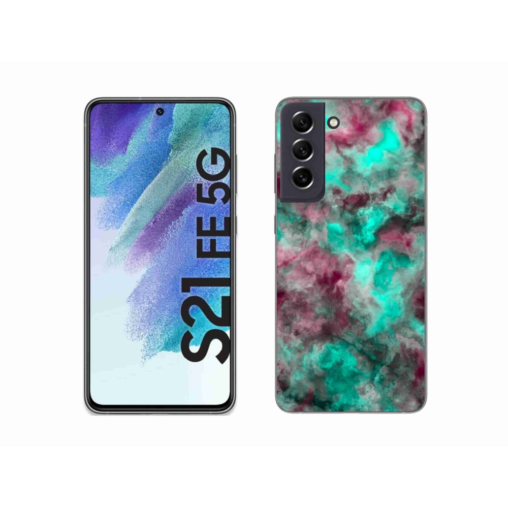 Gelový kryt mmCase na Samsung Galaxy S21 FE - abstraktní motiv 39