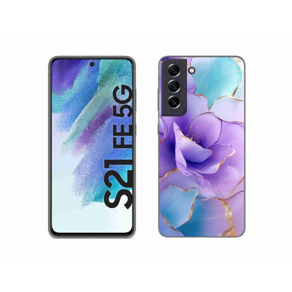 Gelový kryt mmCase na Samsung Galaxy S21 FE - abstraktní motiv 52