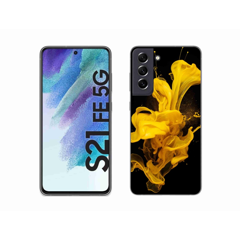 Gelový kryt mmCase na Samsung Galaxy S21 FE - abstraktní motiv 56