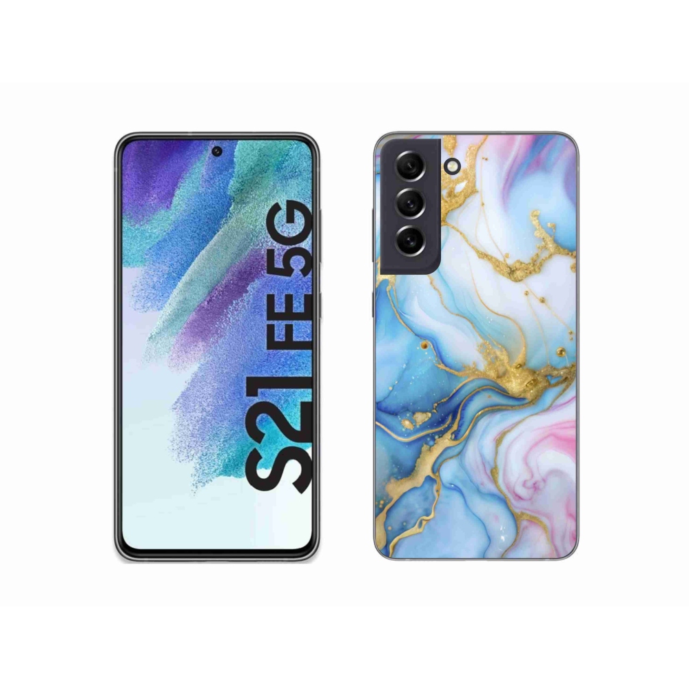 Gelový kryt mmCase na Samsung Galaxy S21 FE - abstraktní motiv 61