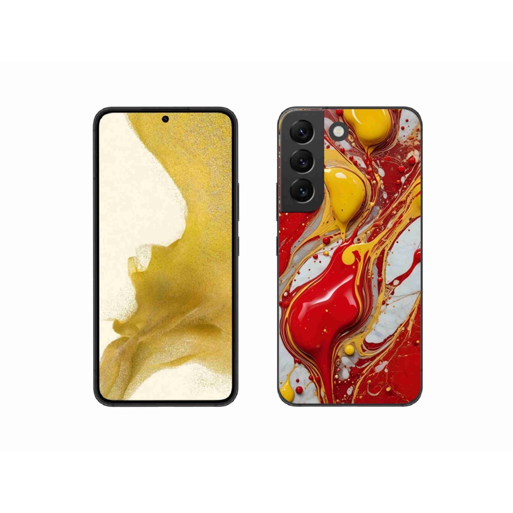 Gelový kryt mmCase na Samsung Galaxy S22 5G - abstraktní motiv 42