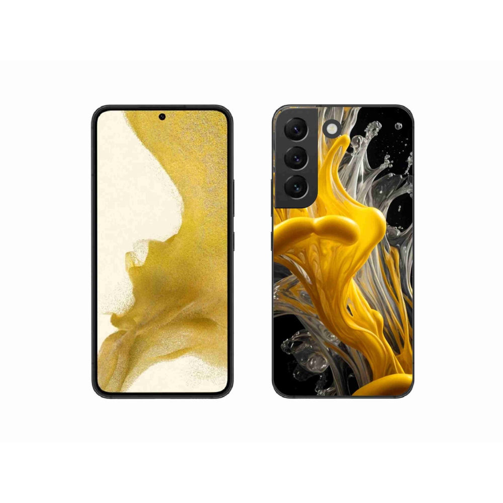 Gelový kryt mmCase na Samsung Galaxy S22 5G - abstraktní motiv 48