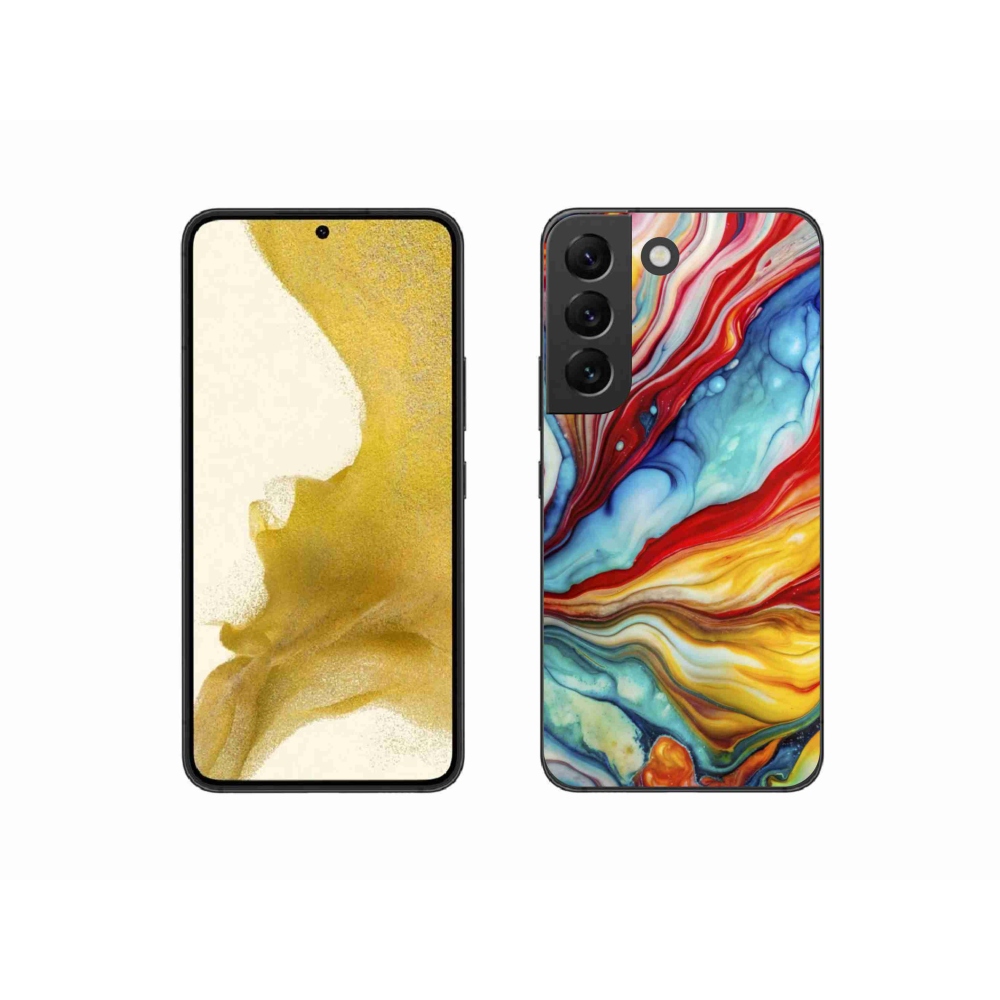 Gelový kryt mmCase na Samsung Galaxy S22 5G - abstraktní motiv 58