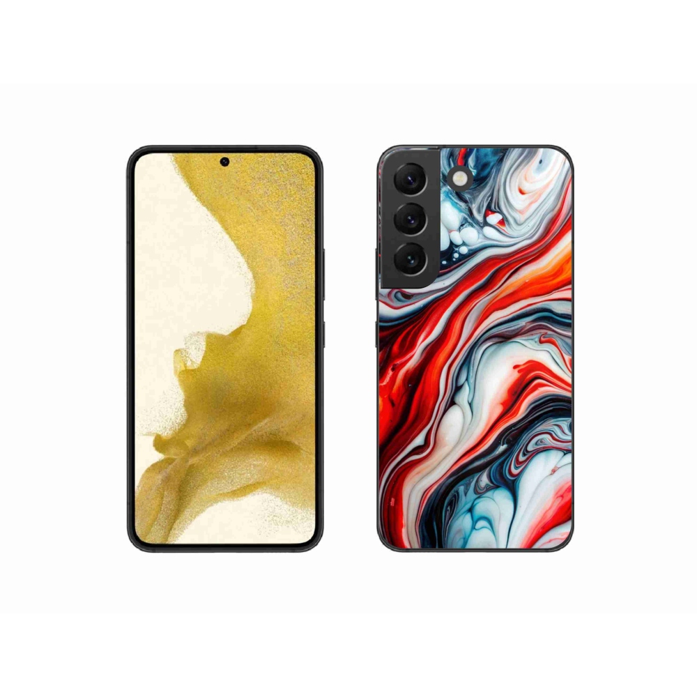 Gelový kryt mmCase na Samsung Galaxy S22 5G - abstraktní motiv 63