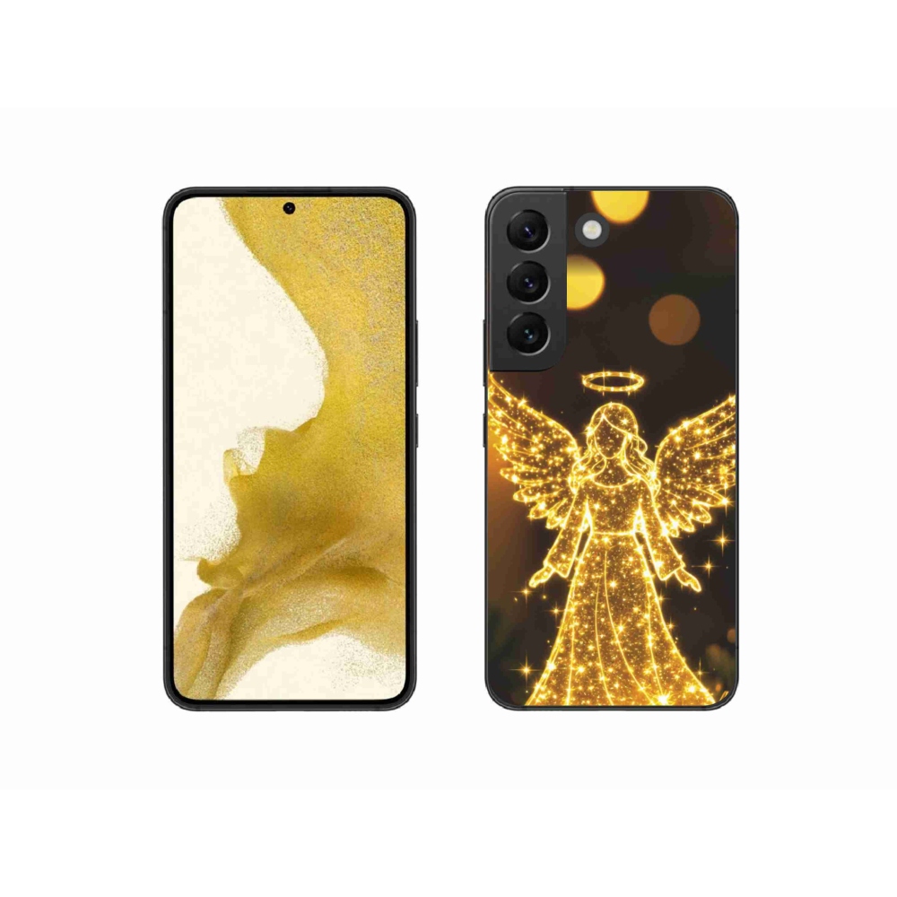 Gelový kryt mmCase na Samsung Galaxy S22 5G - anděl