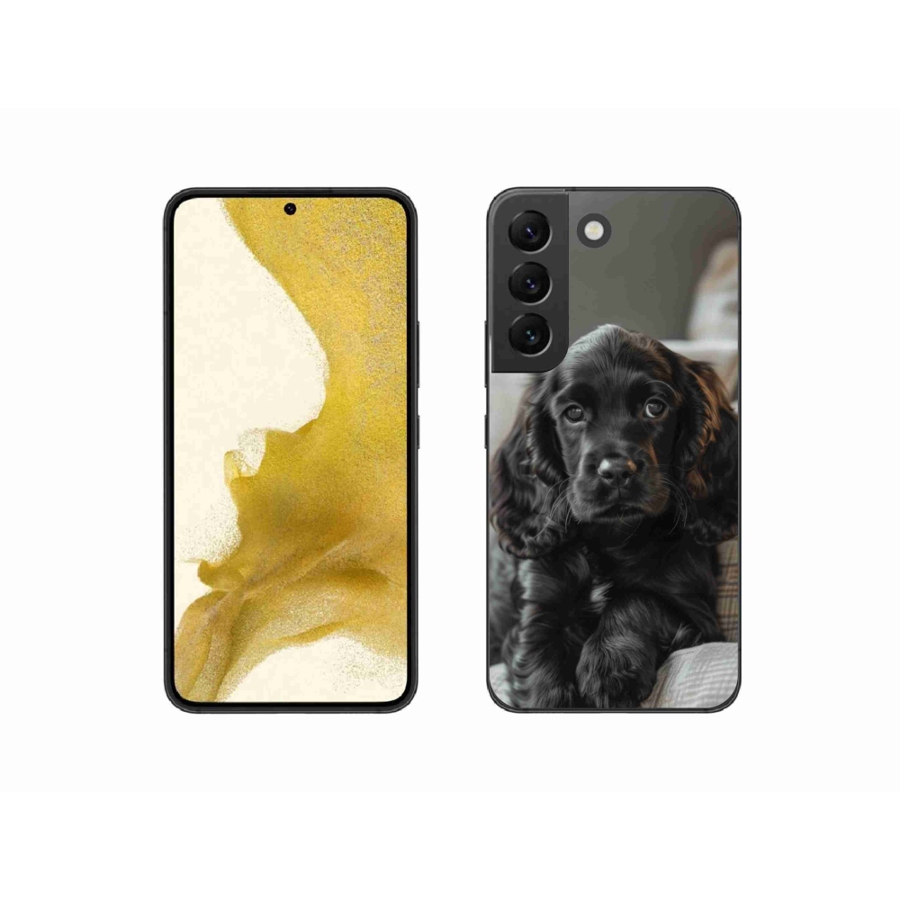 Gelový kryt mmCase na Samsung Galaxy S22 5G - anglický kokršpaněl