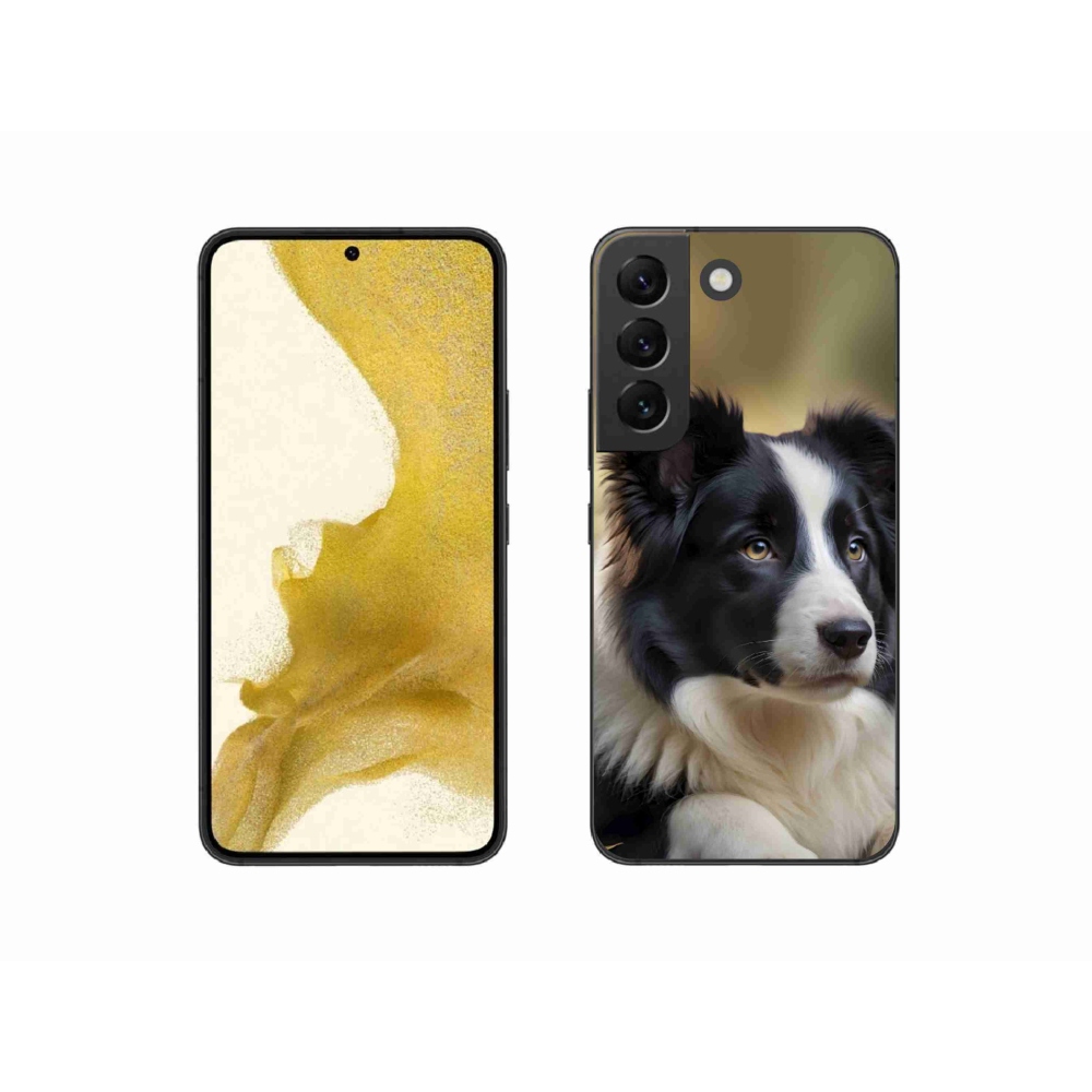 Gelový kryt mmCase na Samsung Galaxy S22 5G - border kolie 2