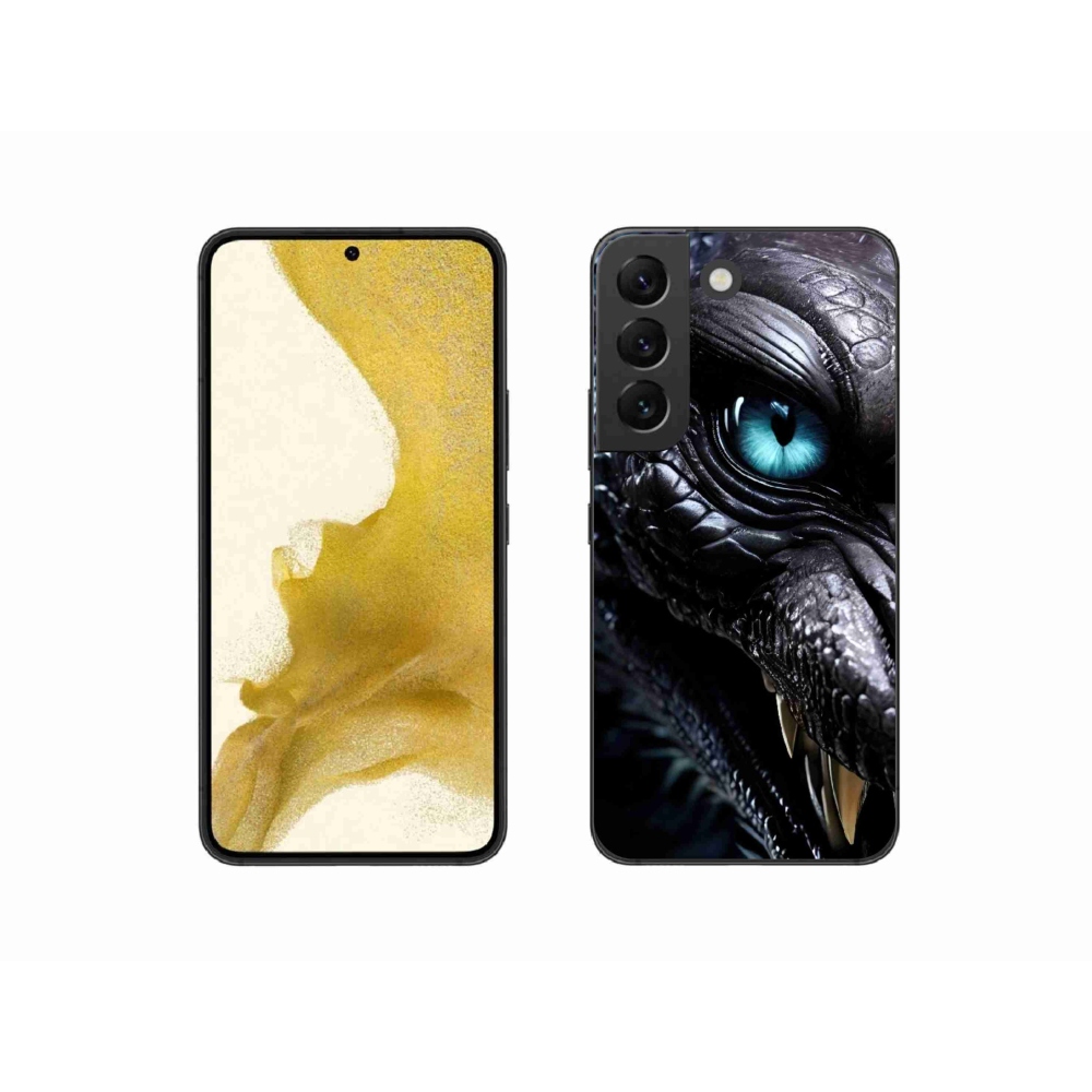 Gelový kryt mmCase na Samsung Galaxy S22 5G - dračí pohled