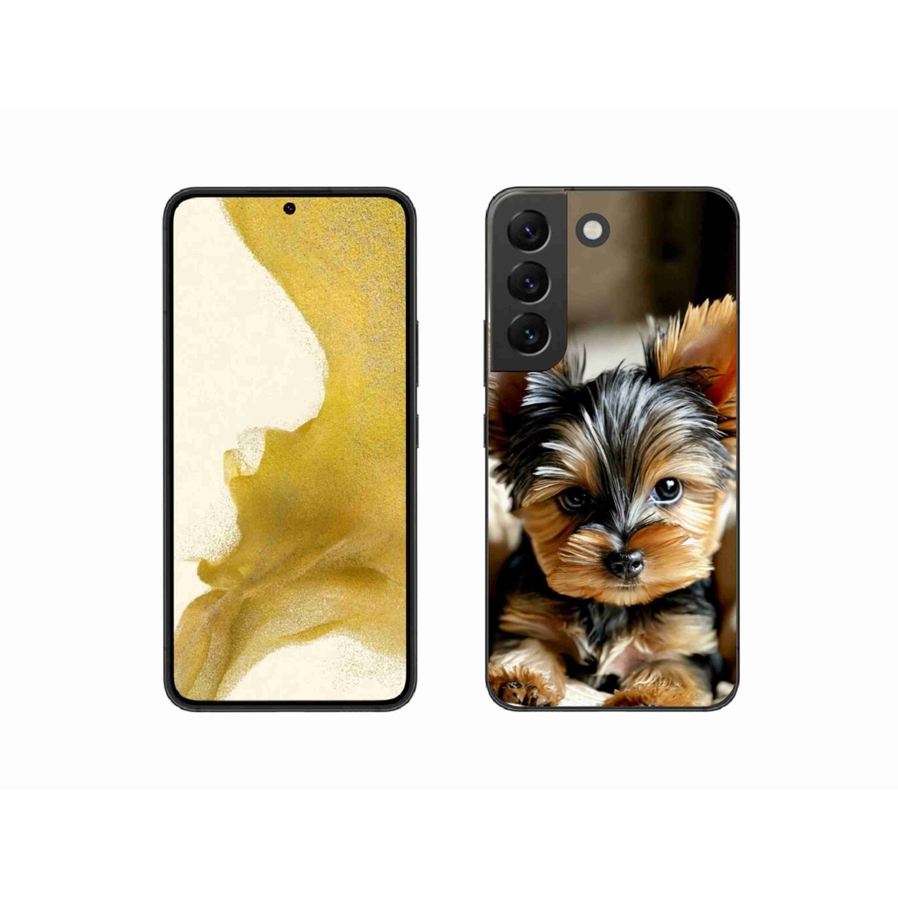 Gelový kryt mmCase na Samsung Galaxy S22 5G - jorkšír 11