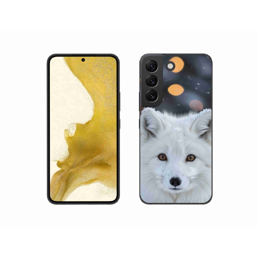 Gelový kryt mmCase na Samsung Galaxy S22 5G - liška polární