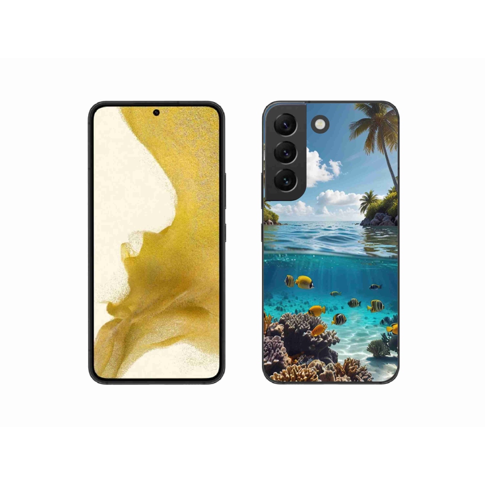 Gelový kryt mmCase na Samsung Galaxy S22 5G - mořský svět 4