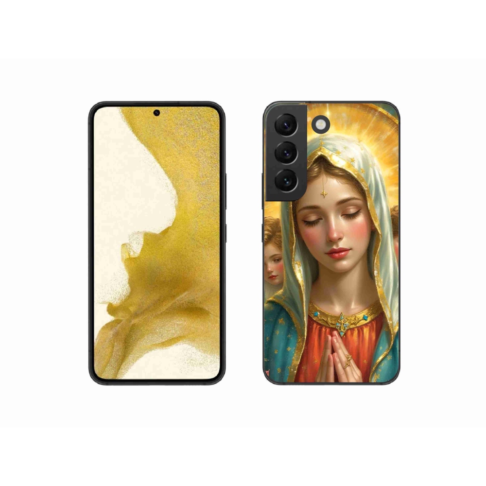 Gelový kryt mmCase na Samsung Galaxy S22 5G - náboženský motiv 3