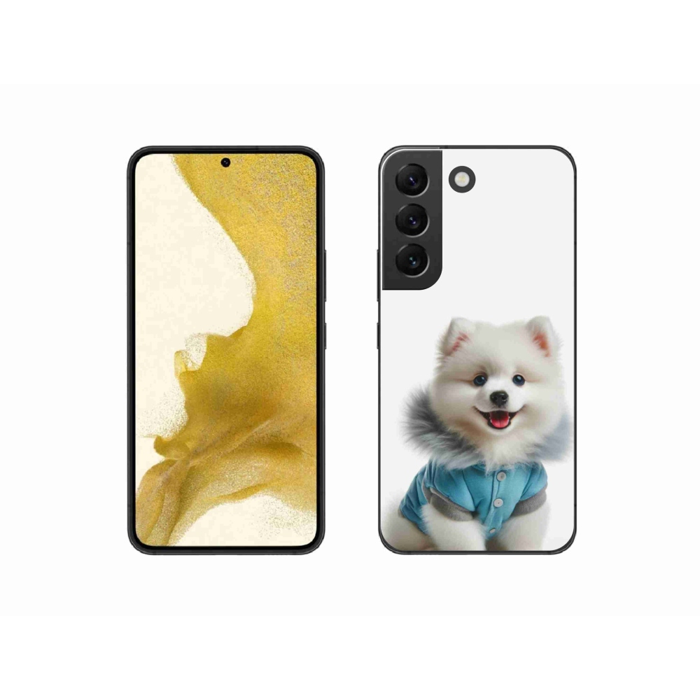 Gelový kryt mmCase na Samsung Galaxy S22 5G - pomeranian
