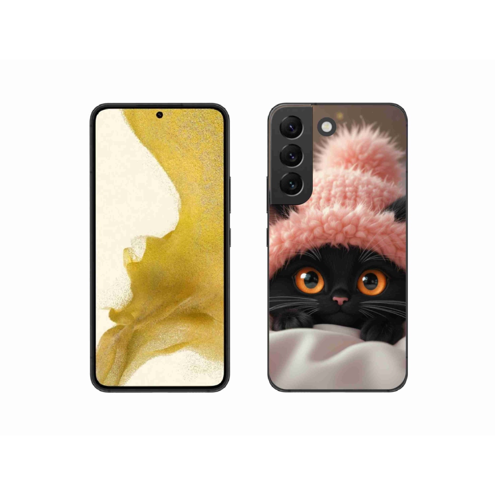 Gelový kryt mmCase na Samsung Galaxy S22 5G - roztomilé kotě 7